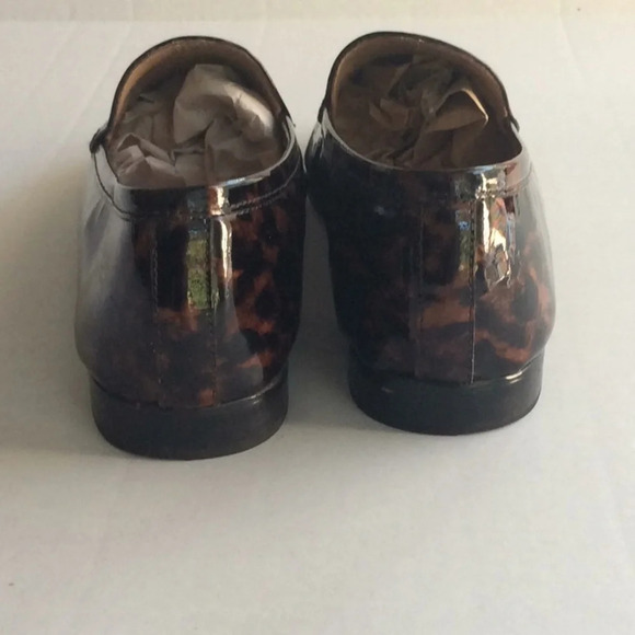 Banana Republic Leopard Print Patent Leather Flats - Picture 4 of 8